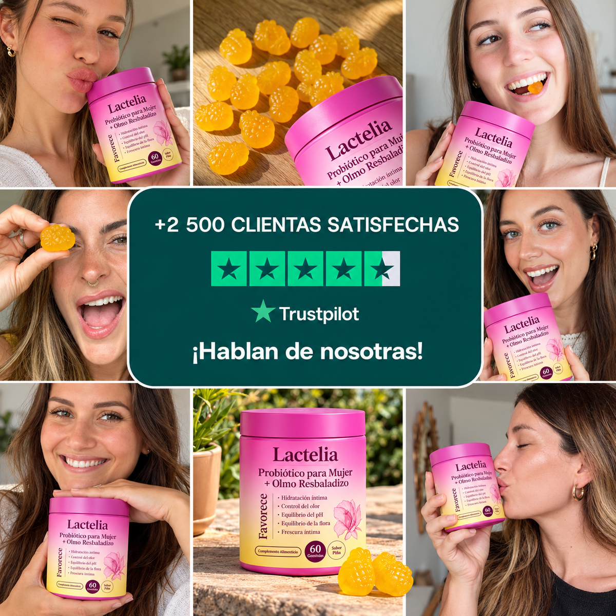 Gominolas para la Flora Íntima, Frescor y pH Equilibrado